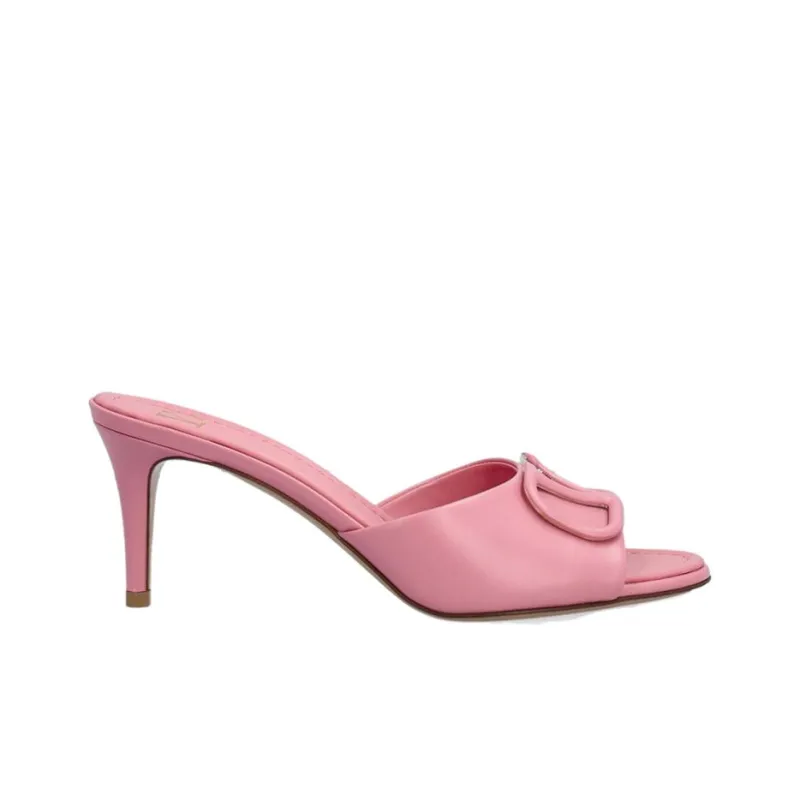 Valentino Slide Slippers Women's Pink-1