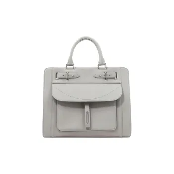 Fontana Milano 1915 Calfskin Handbag Women's Gray