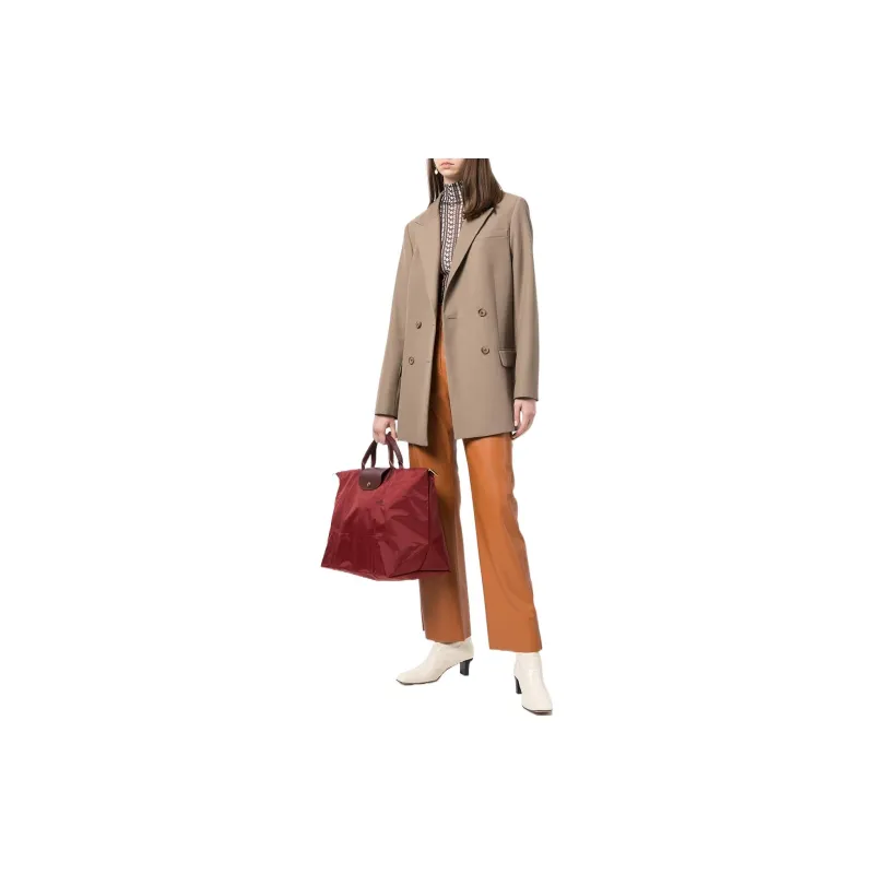 LONGCHAMP Canvas Travel Bag Men's-3