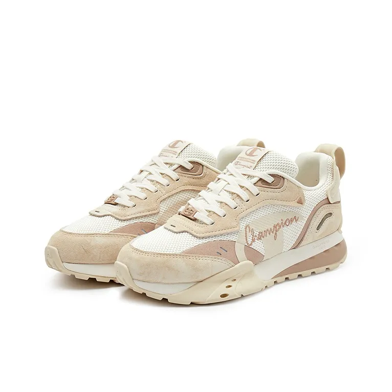 Champion Low-Top Running Shoes Women's Light Khaki-2