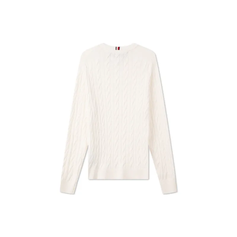Tommy Hilfiger Cable-knit Crew-neck Sweater-4