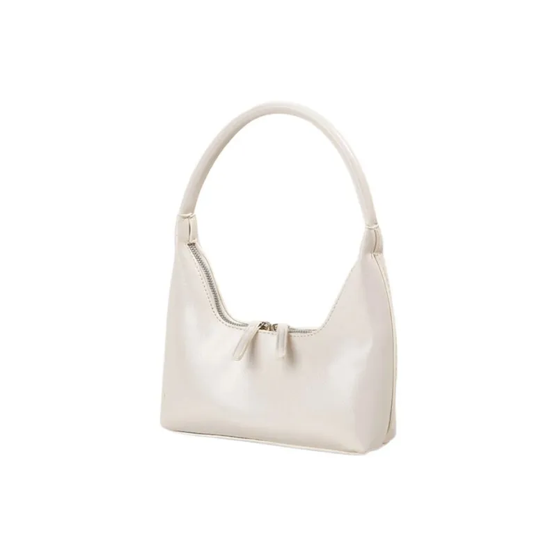 Carksky PU One Shoulder Handbags Women's Silver/White/Black-4