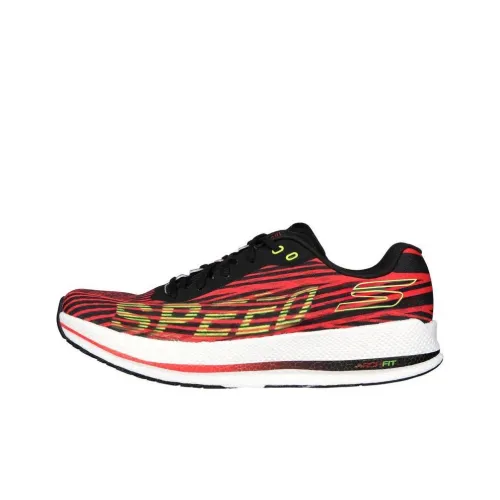 Skechers Go Run Razor 4 Running Shoes Men Low-Top Red/Black