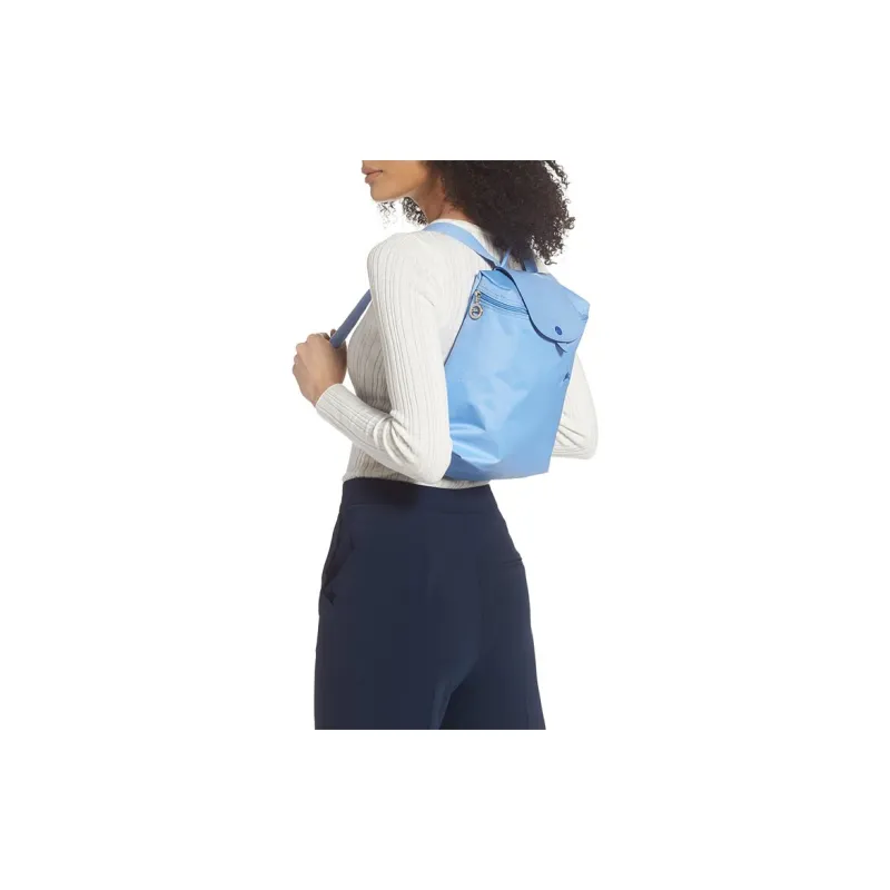 LONGCHAMP Le Pliage Club Fabric Backpack Mini Women's Haze Blue-6