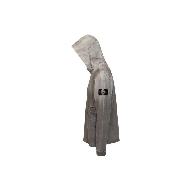 STONE ISLAND Logo Patch Gradient Hoodie-2