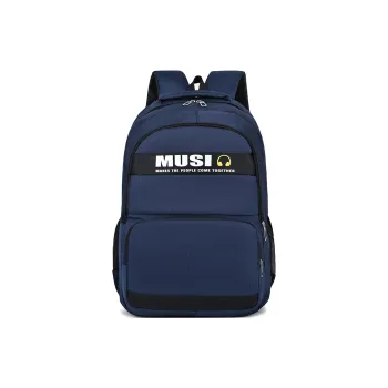 Parker Bear Oxford Backpack Men's Blue/Silver White/Gray/Black