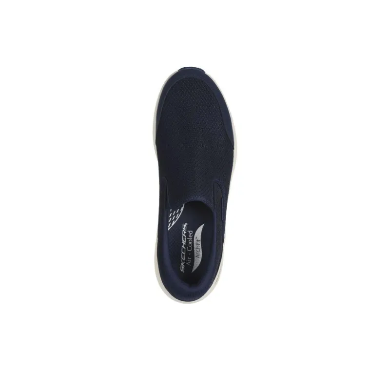 Skechers ARCH FIT 2.0 Anti Slip Wear Resistant Low Top Casual Shoes Men's Marine Blue-3