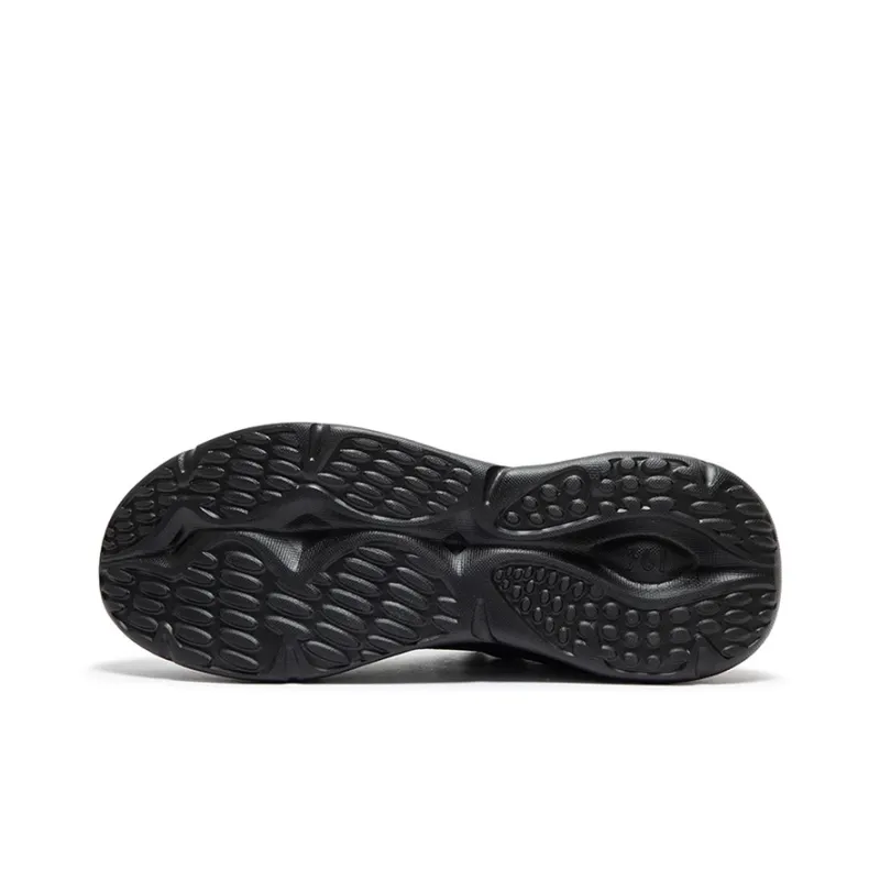 361° Croissant 2 Anti Slip Wear Resistant Low Top Casual Shoes Women's Black Gray-4
