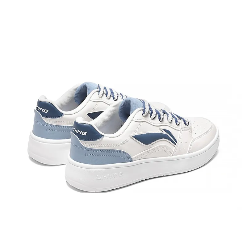 LiNing Sycee Balanced Lightweight Low Top Skateboard Shoes Men's White-2