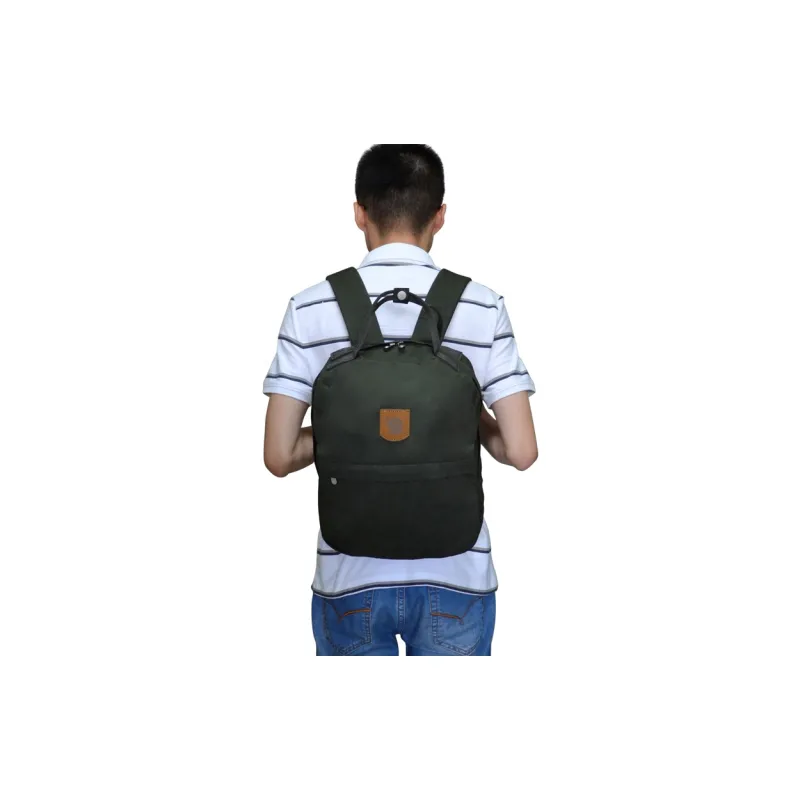 Fjallraven Water-Repellent Fabric Backpack Regular Men's Forest Gray-4