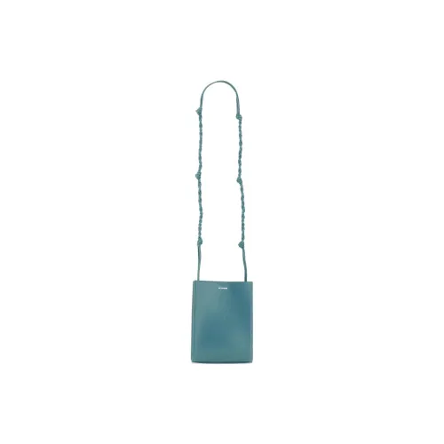 JIL SANDER Tangle Small Logo Embossed Crossbody Bag