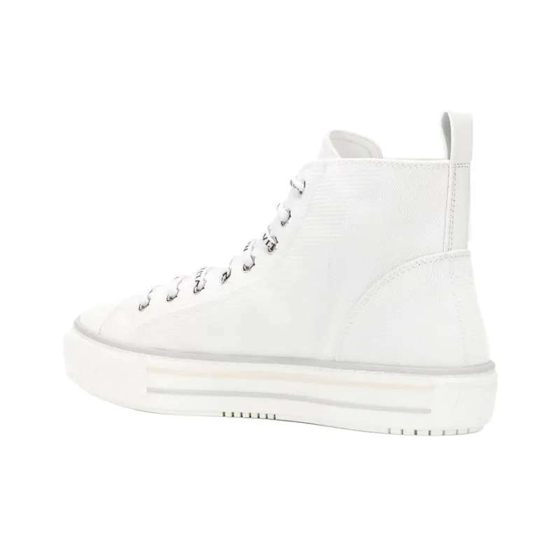 Valentino High Top Stylish Skateboarding Shoes Women's White-3