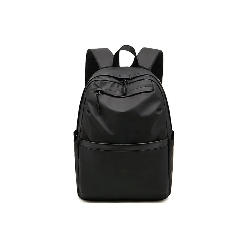 Old Man's Head Fabric Backpack Regular Unisex Black-0