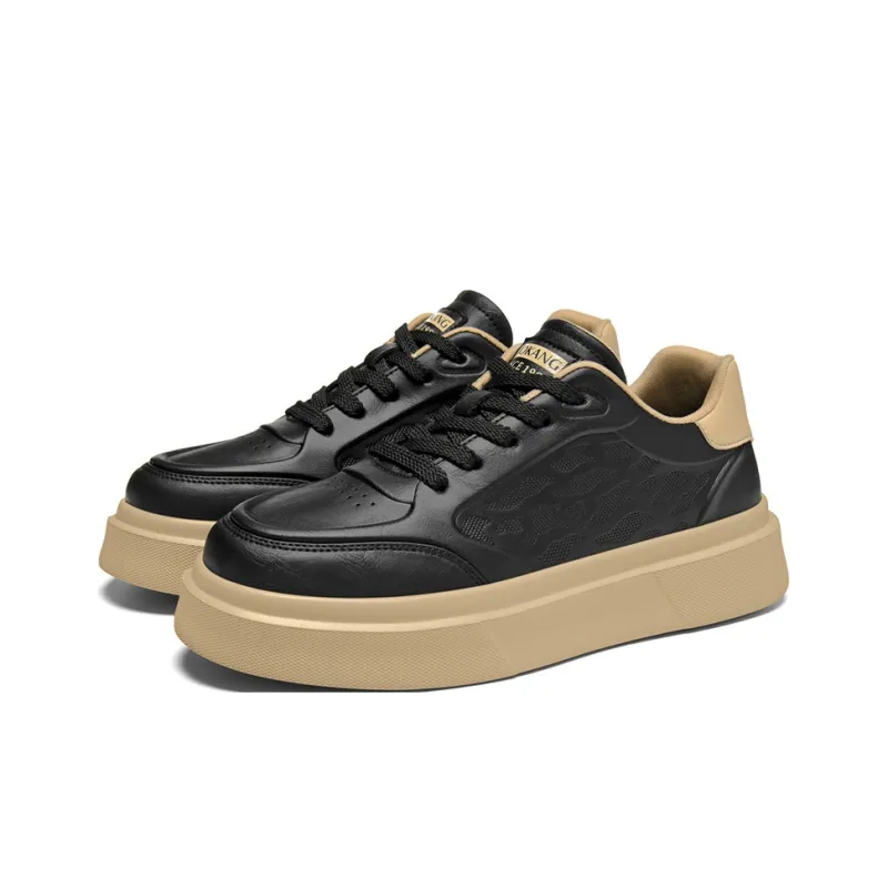 AOKANG Height Increasing Wear-Resistant Lightweight Slip-Resistant Low-Top Casual Shoes Men's Exclusive Box-2