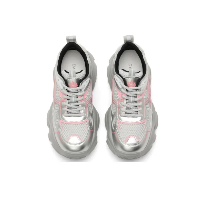 DAPHNE Cushioning, Slip Resistant, And Abrasion Resistant Low Top Chunky Sneakers Women's-18