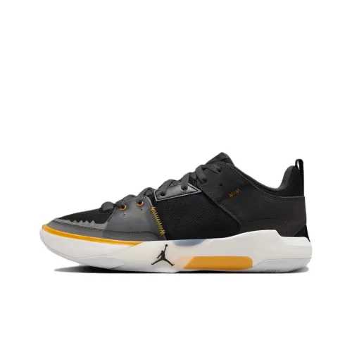 Jordan One Take 5 Basketball Shoes Unisex Low-Top Black/White/Orange