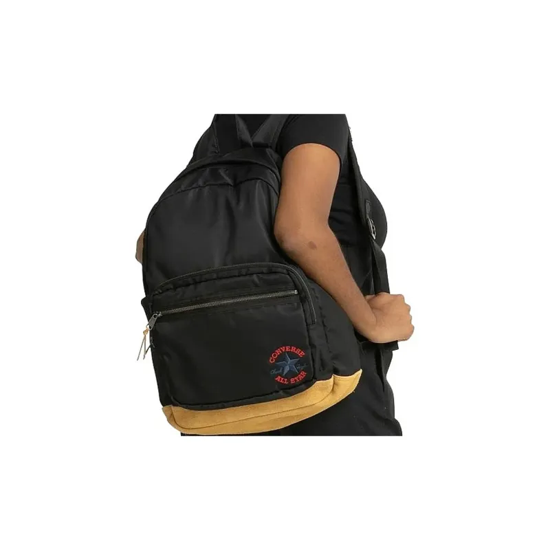 Converse Retro Go 2 Backpack Black Tan-3