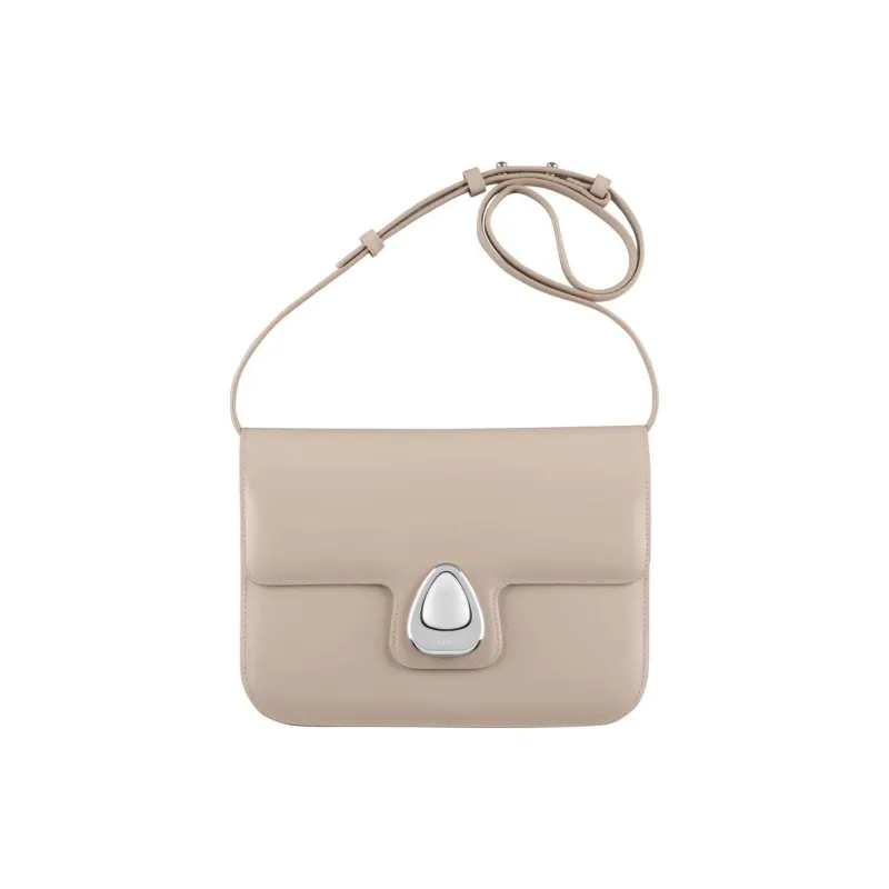 A.P.C Astra Foldover Top Shoulder Bag-0