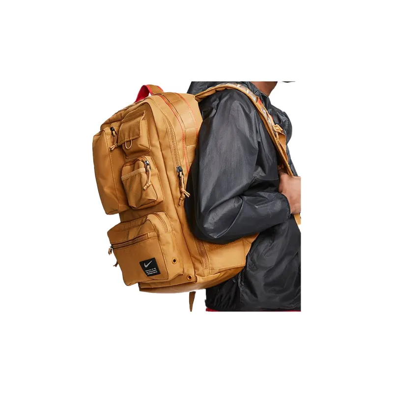 Nike Polyester Backpack Regular Unisex Wheat-2