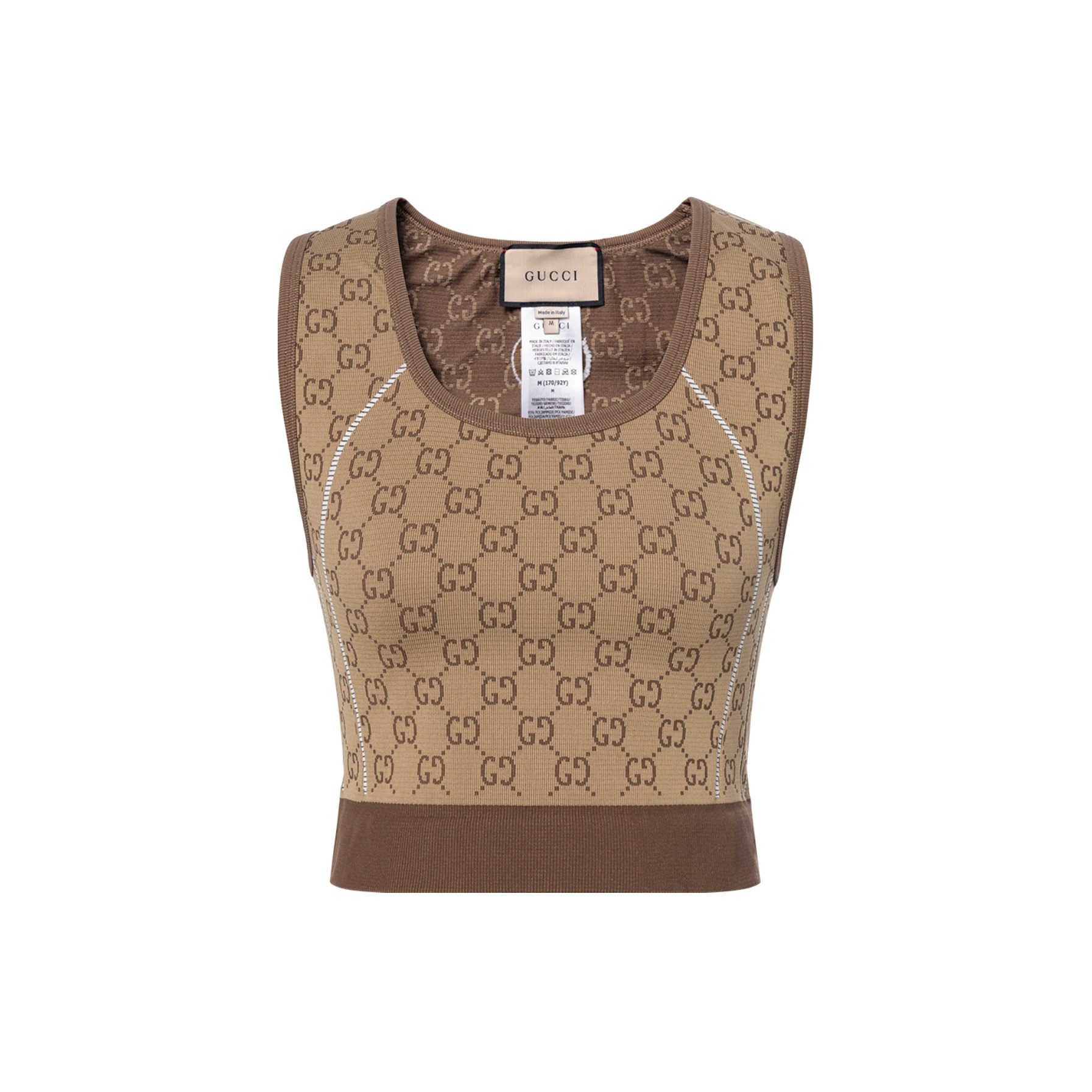 GUCCI Tank Tops Women s Brown POIZON