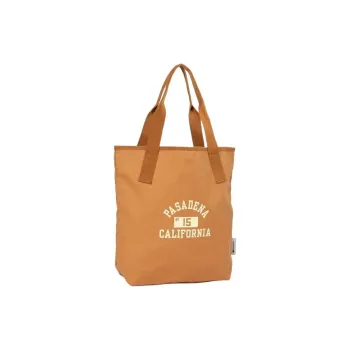 Champion Cotton Canvas Tote Bag Shopping Bag Shoulder Bag Handbag Unisex Brown