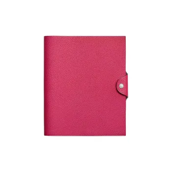 HERMES Togo Calfskin Storage Bag Women's 0D Rose Mexico Pink