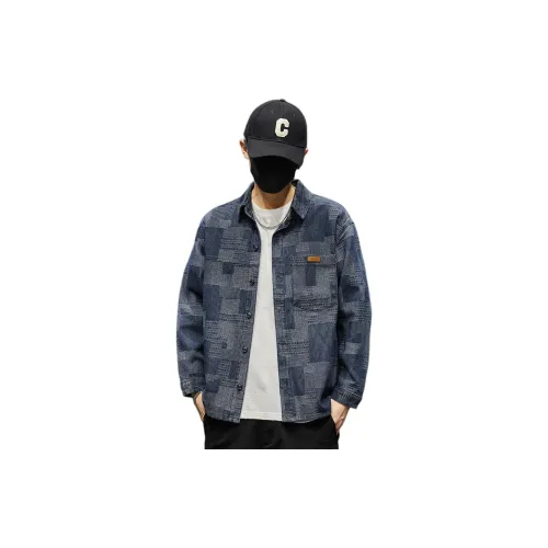 Tonlion Denim Jackets Men