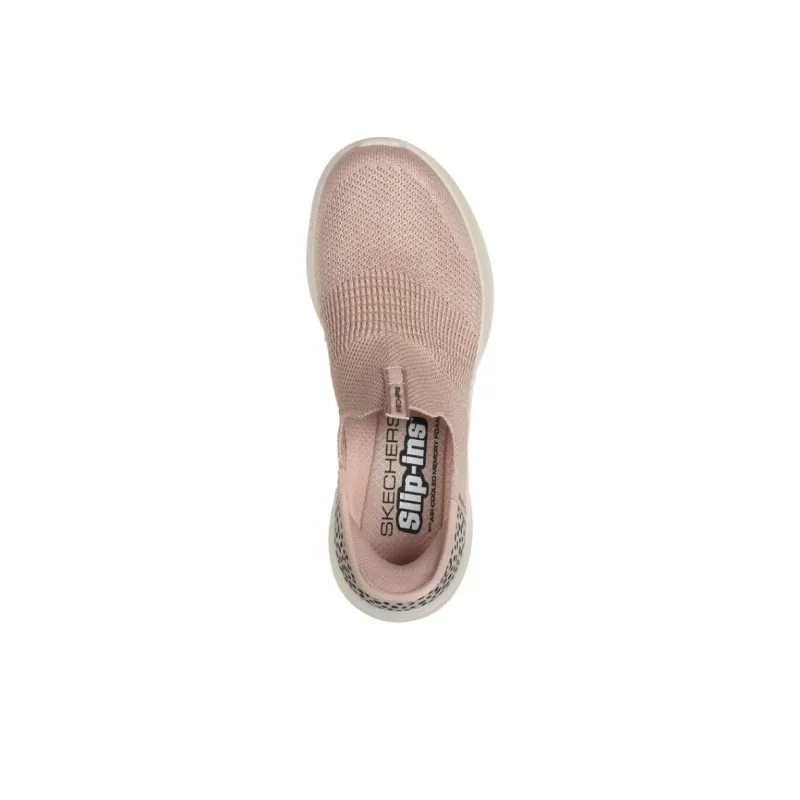 Skechers Ultra Flex 3.0 Anti Slip Wear Resistant Low Top Casual Shoes Women's Light Pink-4