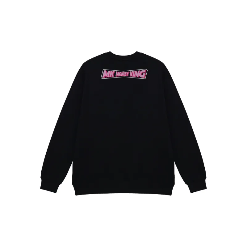 MK MONKEY KING Sweatshirt Unisex Black-1