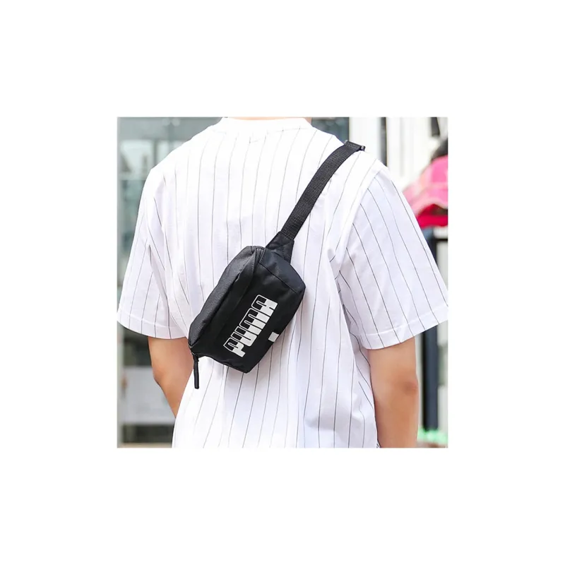 PUMA Polyester Sports Waist Bag Regular Unisex Black-3