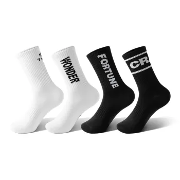 SHIWAJI Mid Calf Socks Men's 4 Pack