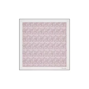 DIOR Silk Headwraps Women's Purple
