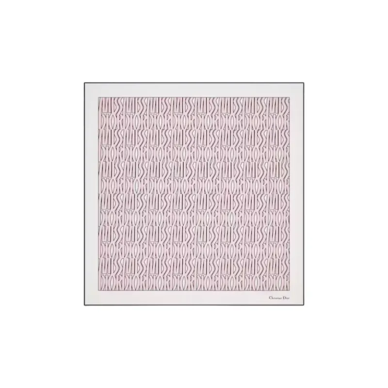 DIOR Silk Headwraps Women's Purple-0