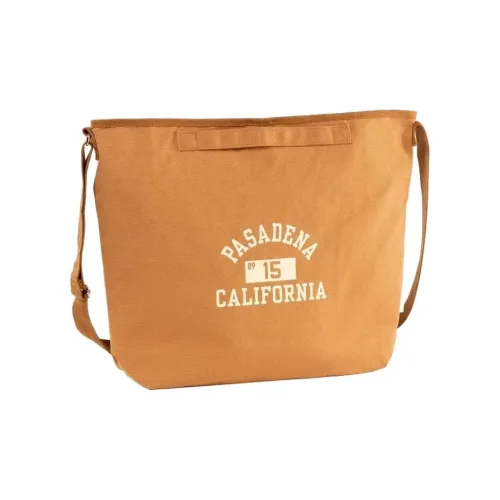 Champion 100% Cotton Canvas Crossbody Bag Shoulder Bag Unisex Brown