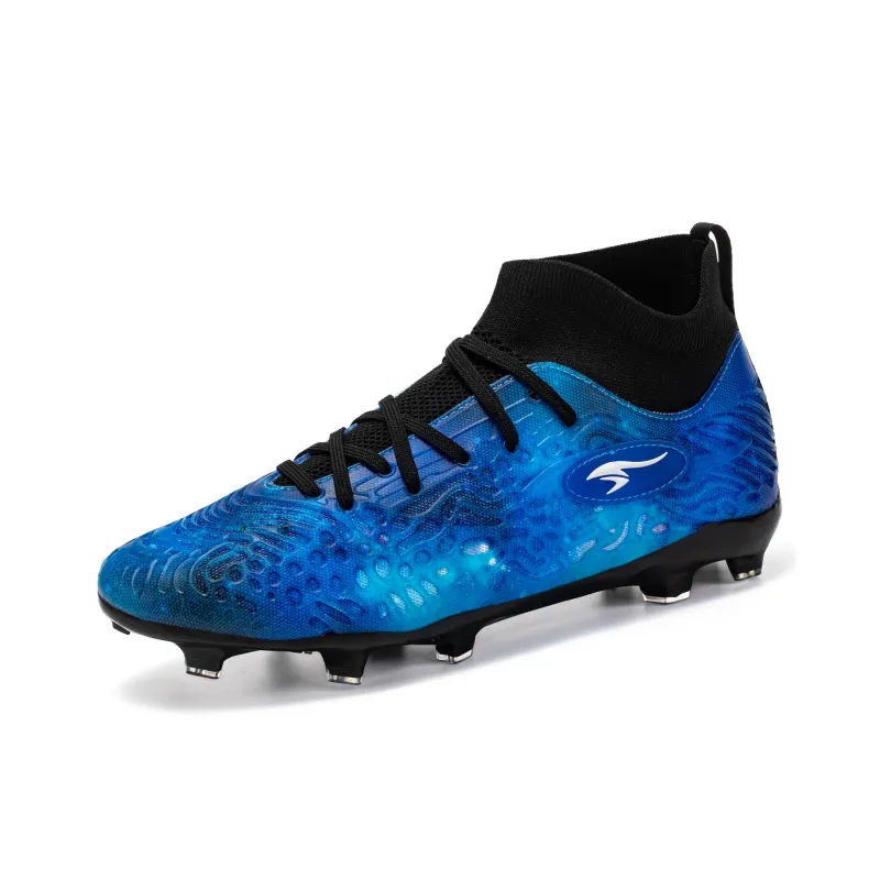 SUNAIS MG Rubber Short Studs TF Rubber Broken Studs Artificial Ground, Natural Ground Breathable Soccer Shoes Unisex-4