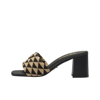 PRADA Geometric Logo-plaque Slides