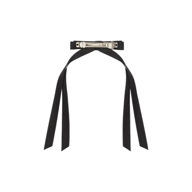 DIOR Viscose Hair Clips Women's Black/Light Gold-1