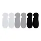 6 Pack (White X2+Light Gray X2+Black X2)