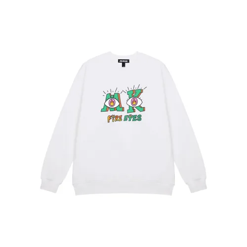 MK MONKEY KING Sweatshirts Unisex White