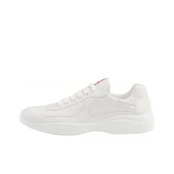 PRADA America's Cup Low Top Casual Shoes Men's White