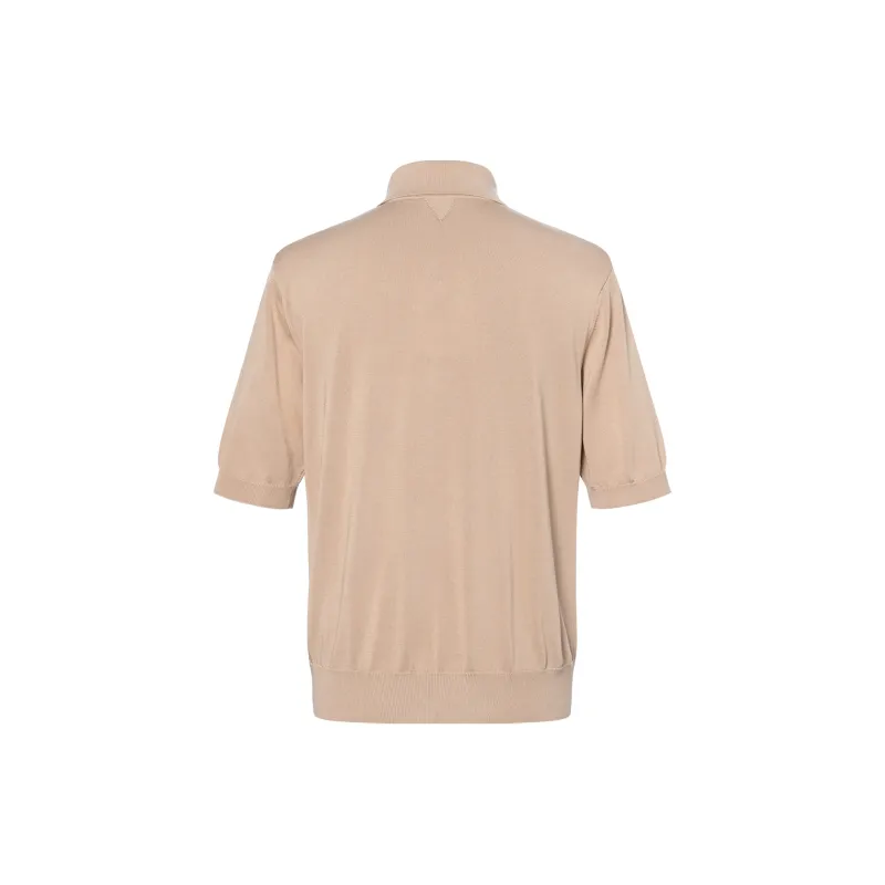 Bottega Veneta SS23 Polo Shirt Men's Beige Yellow-1