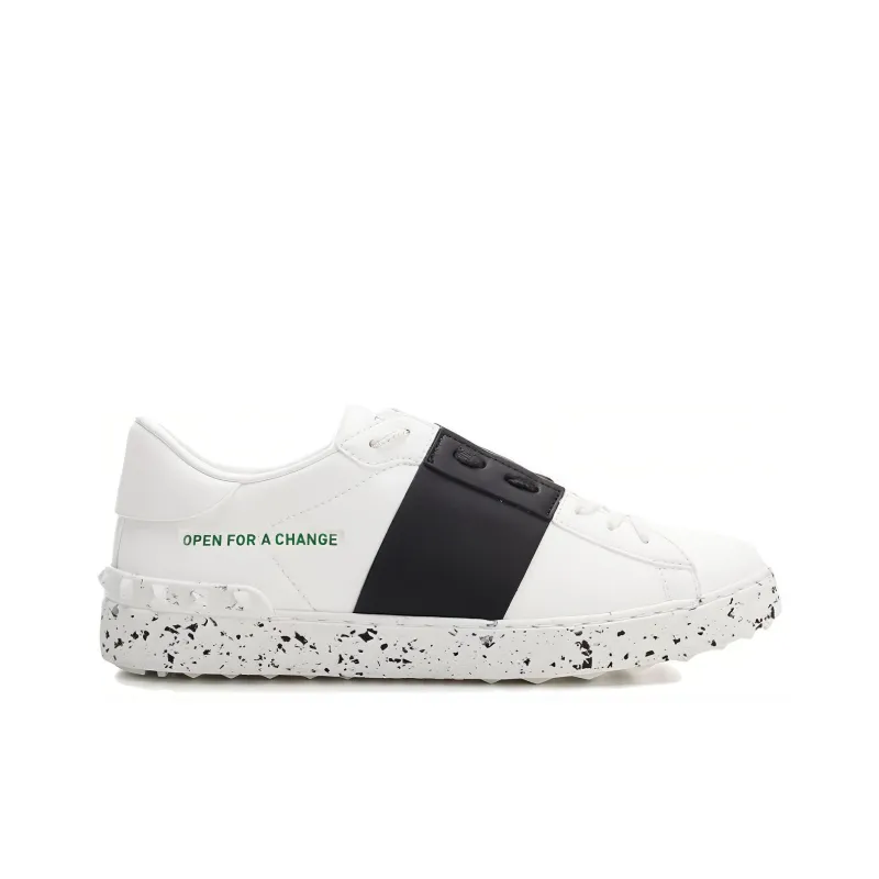 Valentino Garavani Rockstud Open For A Change Sneakers-1
