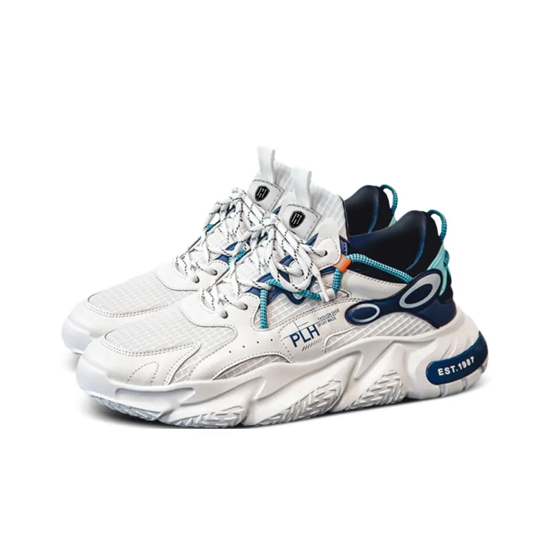 HACKBUTEER Dim Zone Collection Low-Top Chunky Sneakers Unisex-35