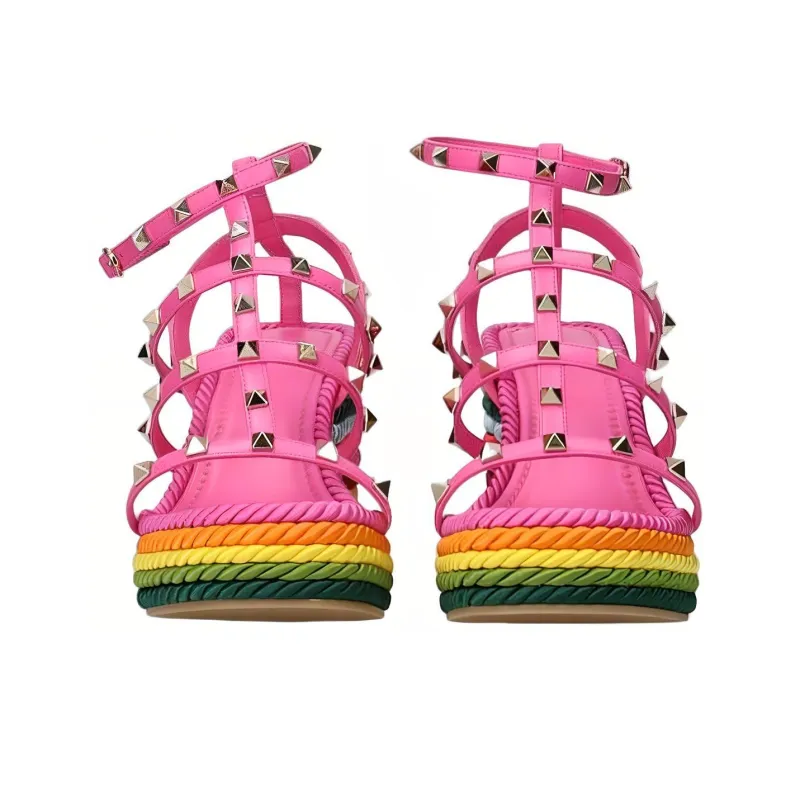 Valentino Stylish Sandal Women's Multicolor-3