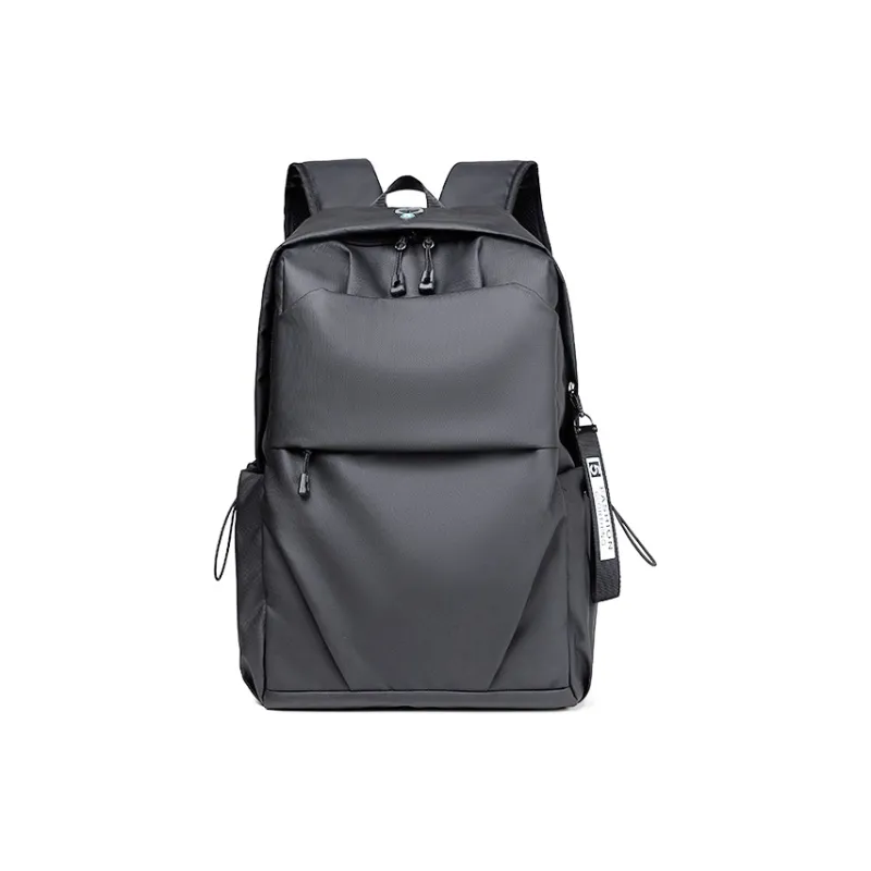 GKY Composite Cloth Backpack Regular Men's Light Gray/Dark Gray/Black-4