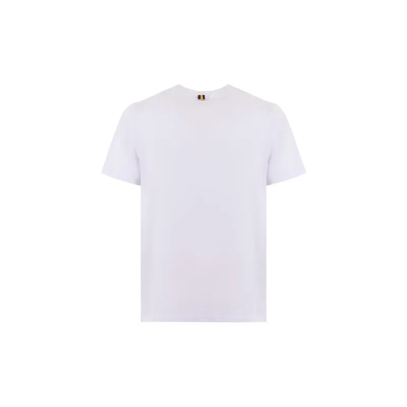 K WAY T Shirts Men White-1