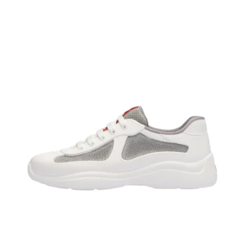 PRADA America's Cup Panelled Sneakers