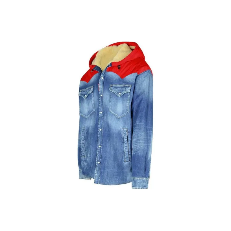 DSQUARED 2 Panelled Hooded Jacket-2