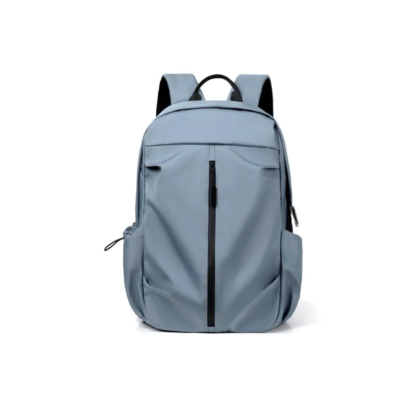 MOK Polyester Laptop Backpack Regular Unisex Red/Blue/Black/Ecru/Pink/Gray-1