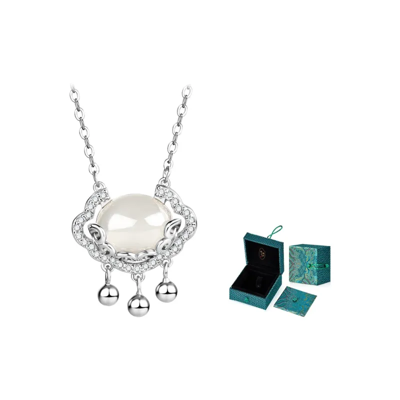 MAMADESHOUHU Chalcedony Jade Necklaces Women's-2